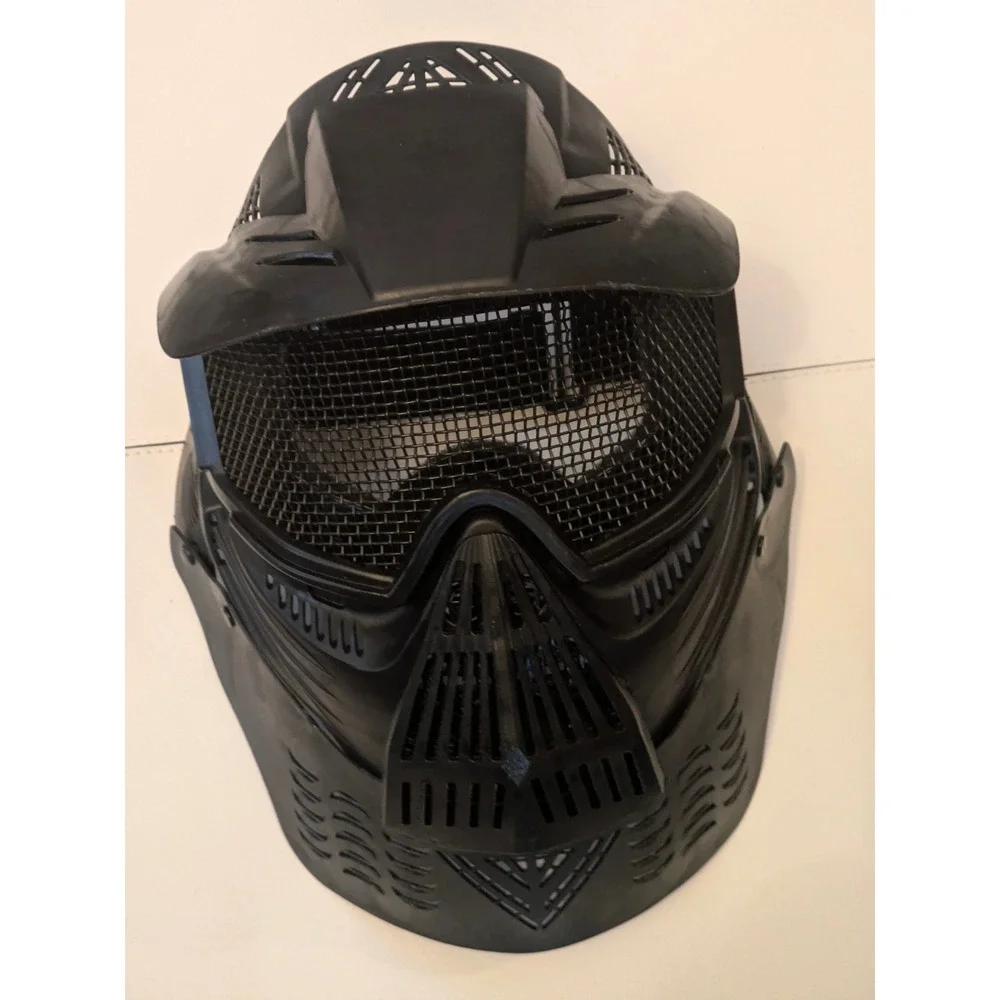 Matrix‎ Tactical Systems Full Face Protective Mask Black Airsoft Paintball Gear